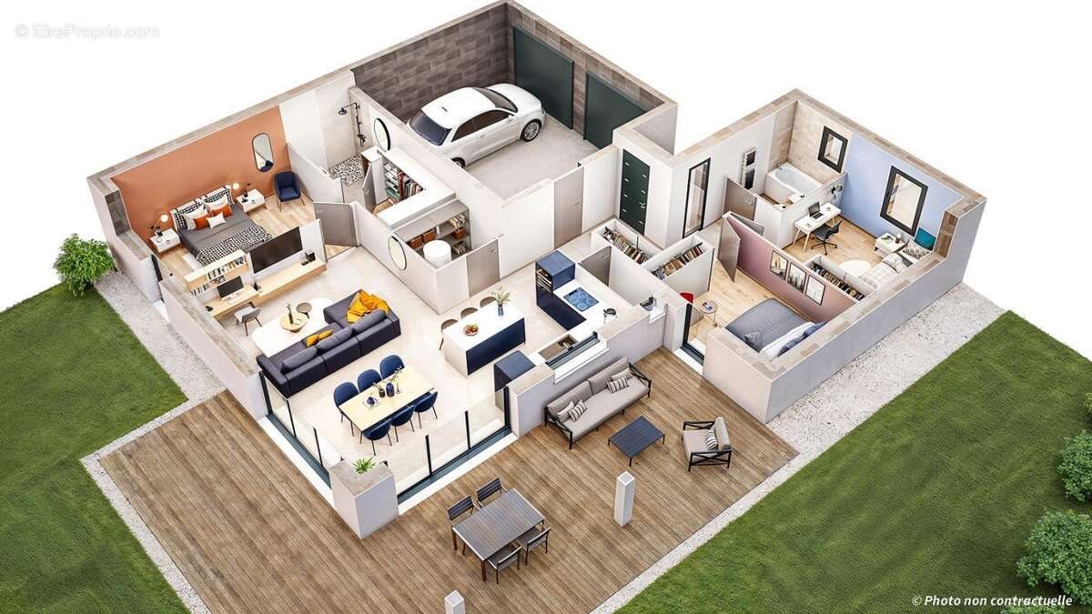 Maison à vendre, 97m², Fontaine-Etoupefour