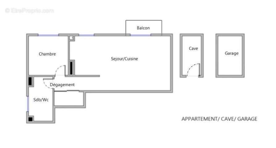 Appartement à vendre, 43m², Montreuil