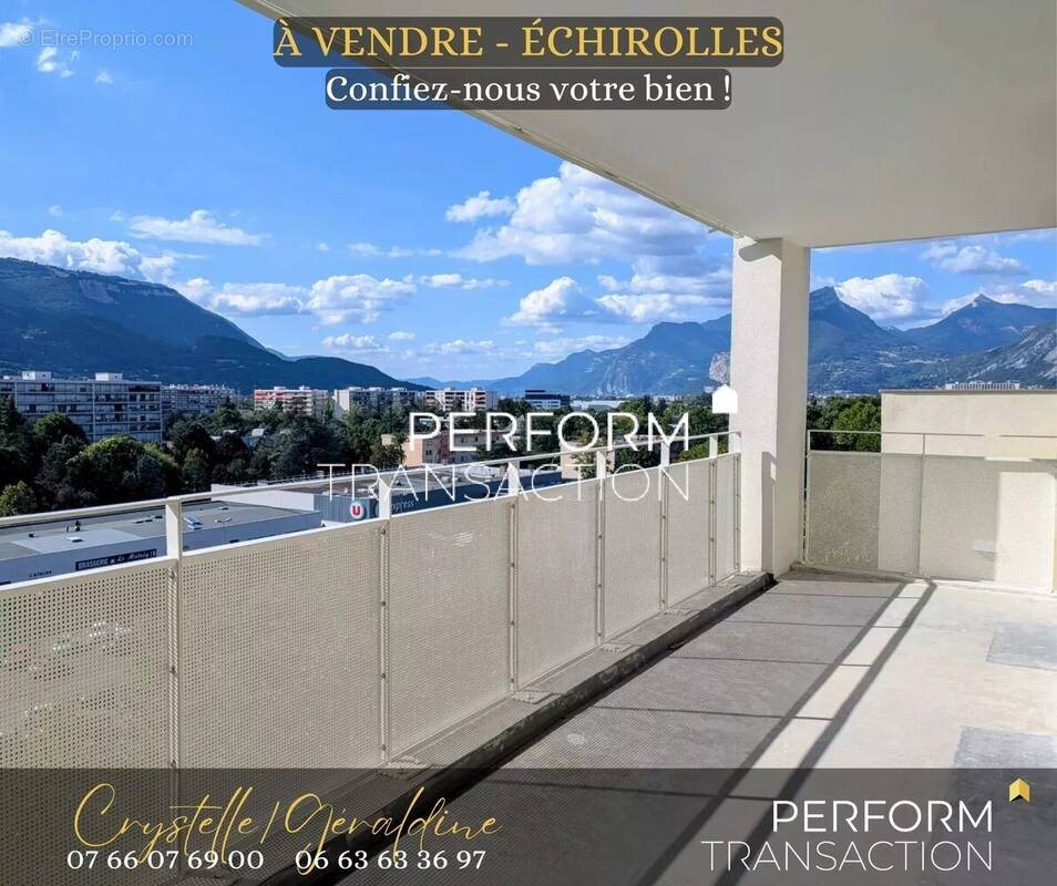 Appartement à vendre, 73m², Echirolles
