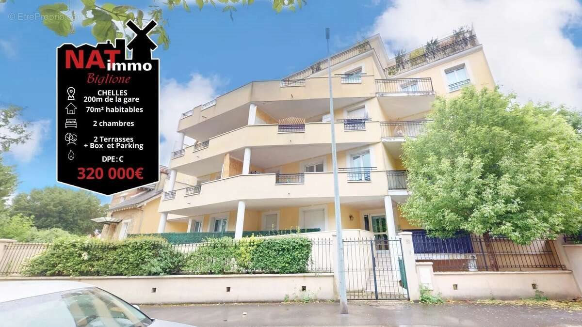 Appartement à vendre, 70m², Chelles