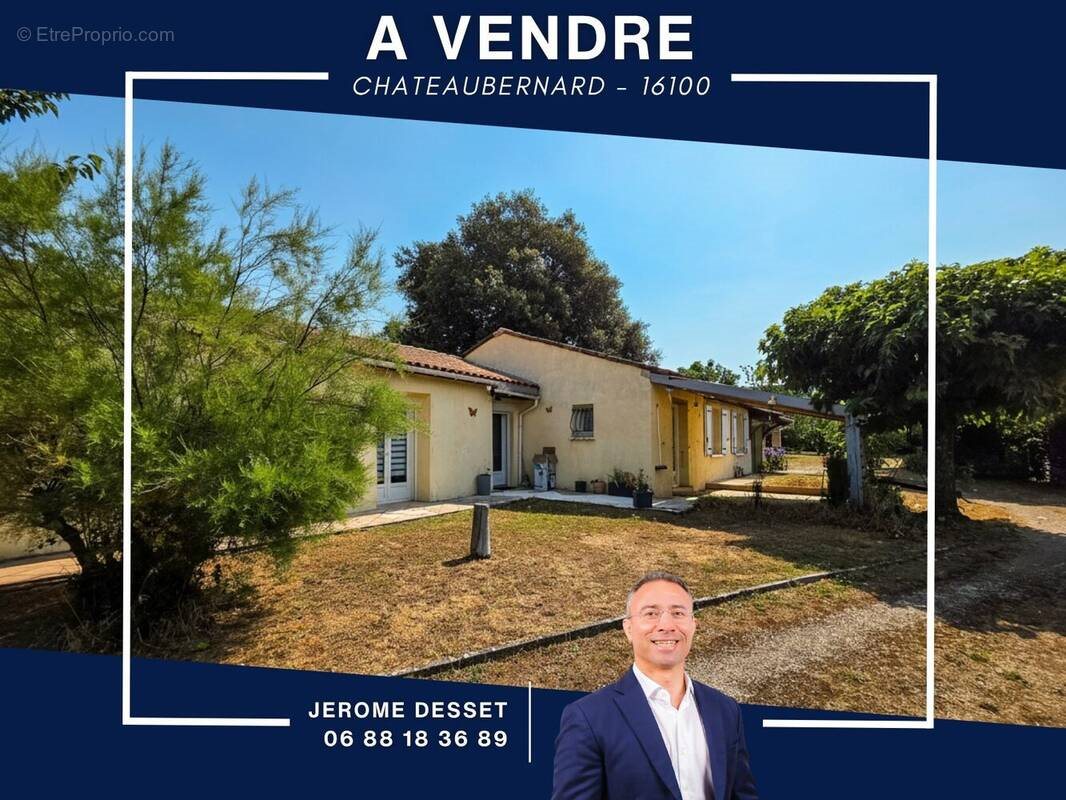 Maison à vendre, 140m², Châteaubernard