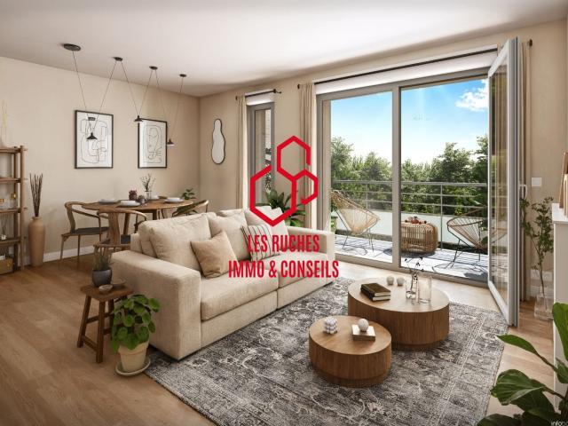 Appartement à vendre, 61m², La Queue-en-Brie