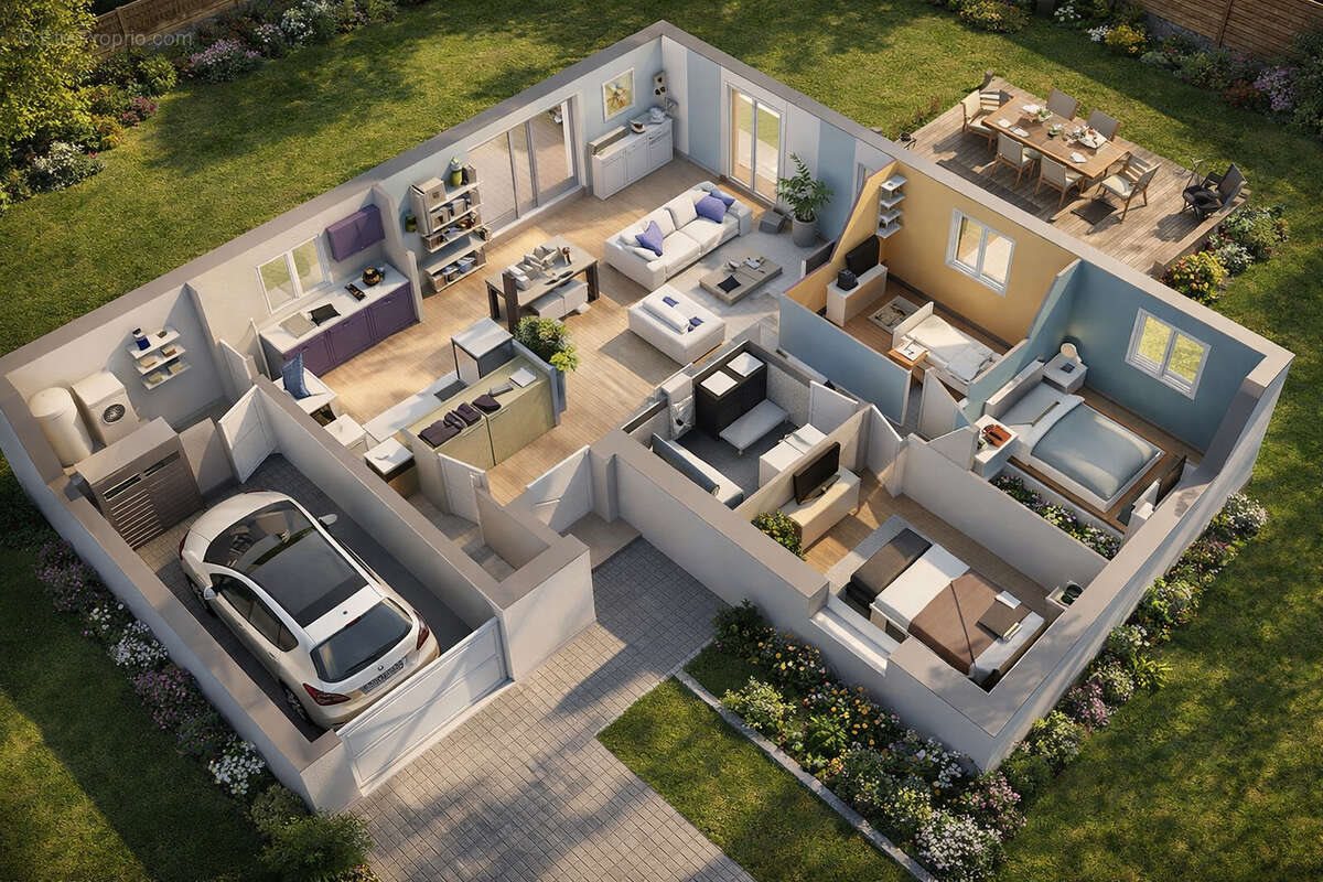 Maison à vendre, 90m², La Grand-Croix