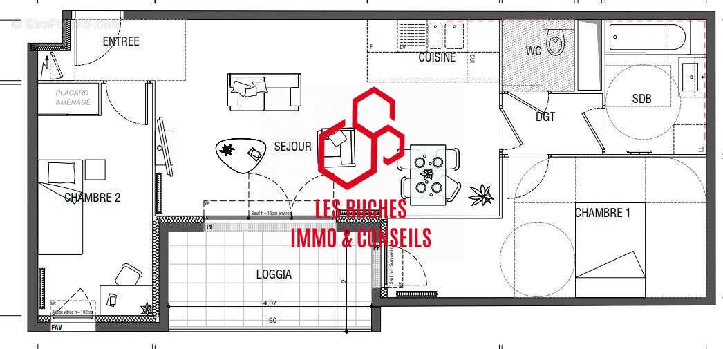 Appartement à vendre, 66m², Deuil-la-Barre