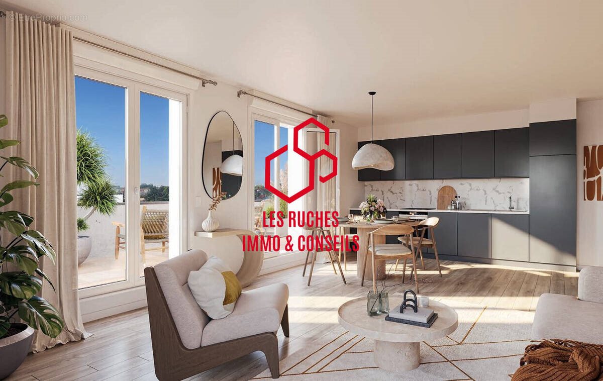 Appartement à vendre, 62m², Lieusaint