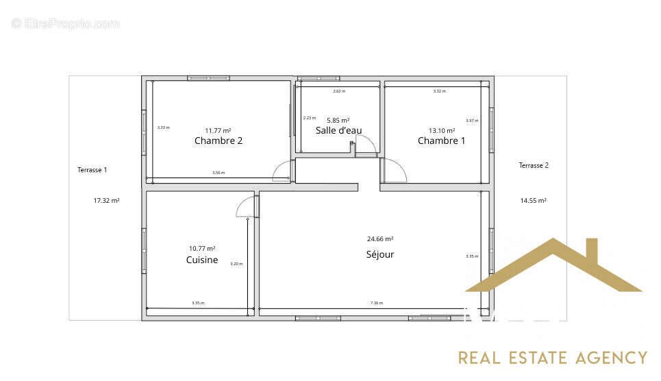 Appartement à vendre, 68m², Bandol