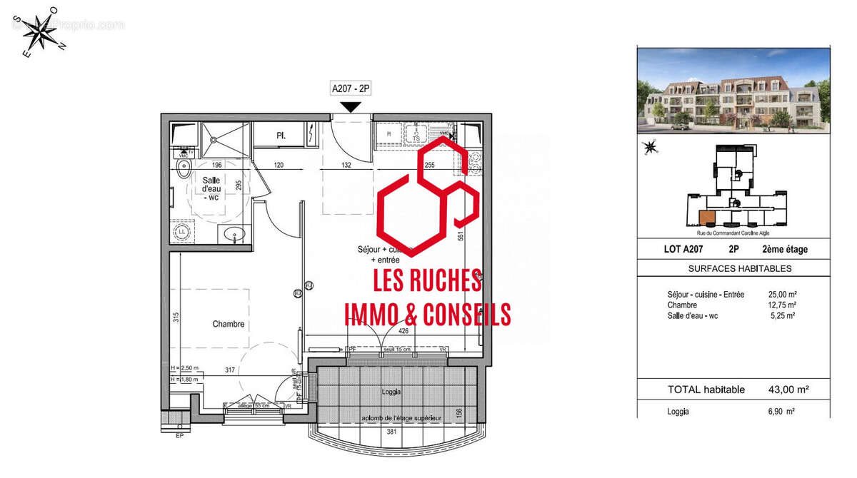 Appartement à vendre, 43m², Montfermeil
