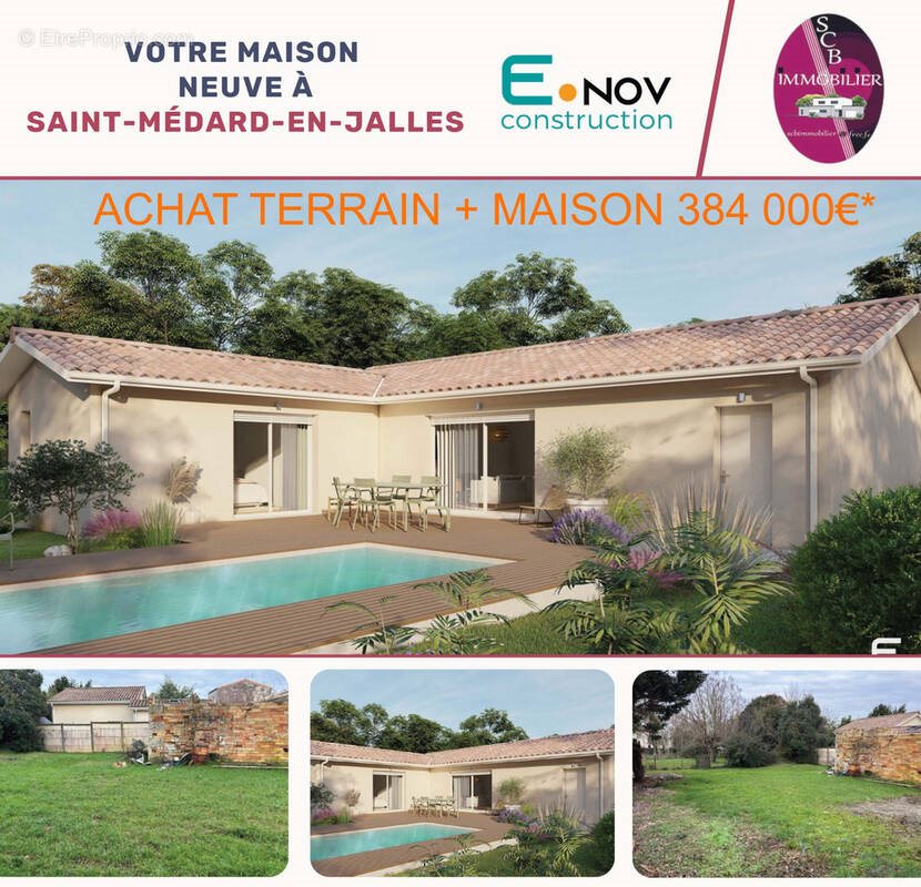 Maison à vendre, 110m², Saint-Médard-en-Jalles