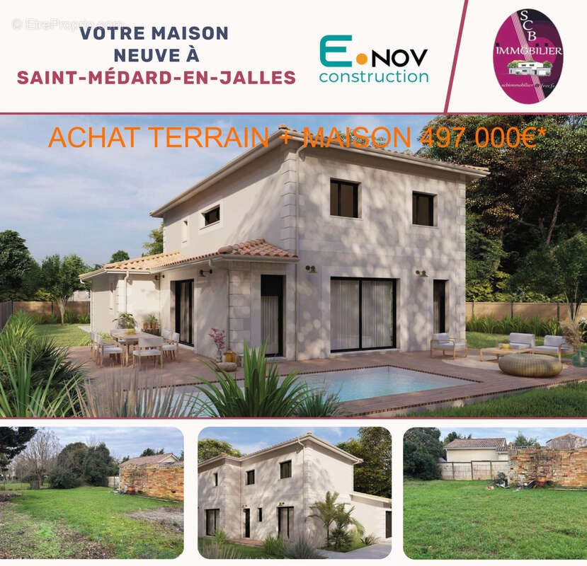 Maison à vendre, 110m², Saint-Médard-en-Jalles
