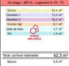 Appartement à vendre, 62m², Créteil