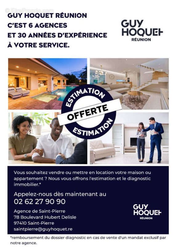 Maison à vendre, 110m², Saint-Pierre