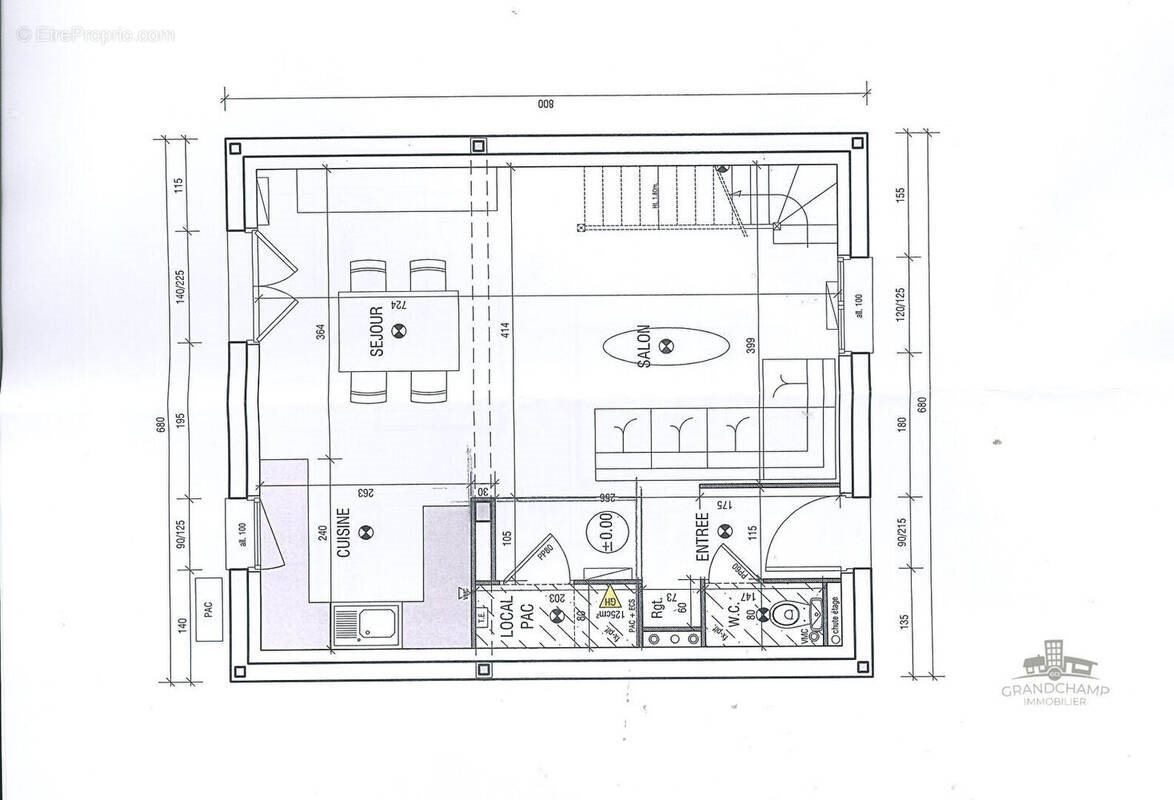Maison à vendre, 80m², Grandchamp-des-Fontaines