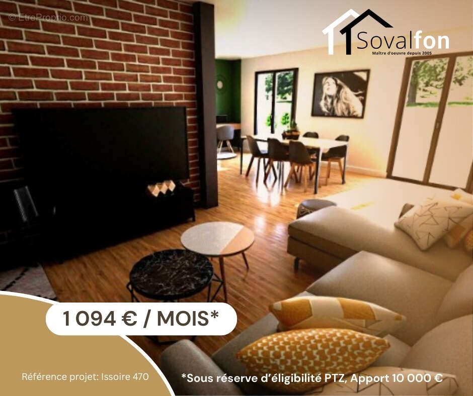 Maison à vendre, 90m², Issoire