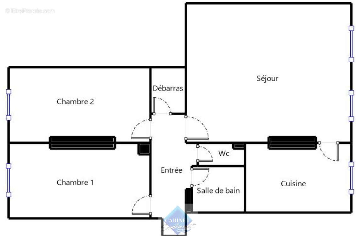 Appartement à vendre, 103m², Abbeville
