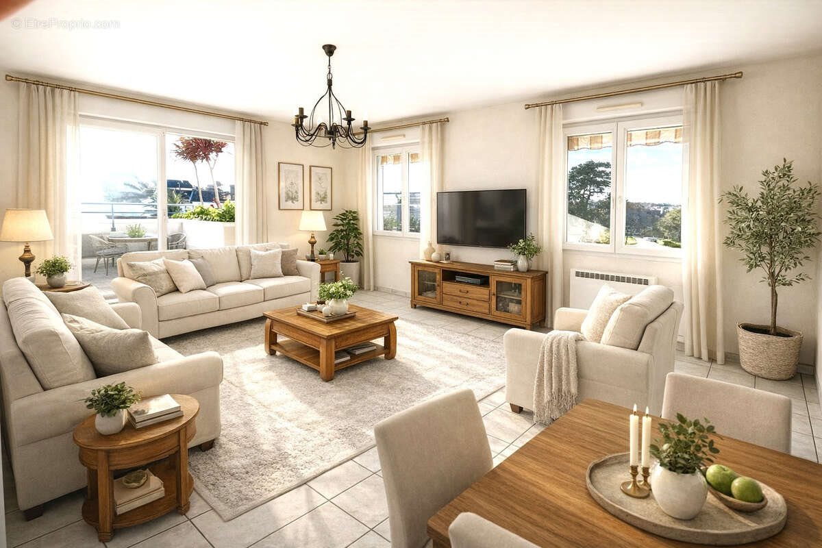 Appartement à vendre, 60m², Ploemeur