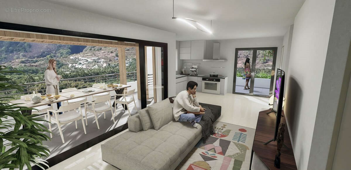 Appartement à vendre, 49m², Saint-Paul