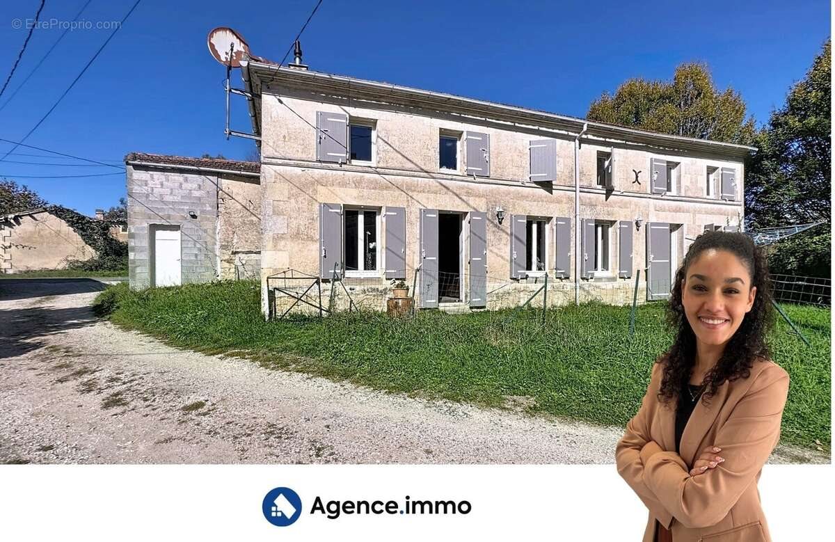 Maison à vendre, 170m², Saint-Aubin-de-Blaye