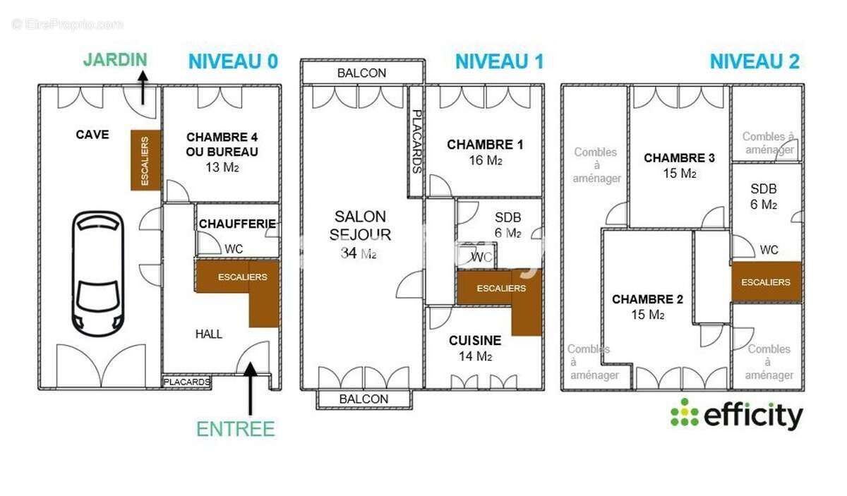 Maison à vendre, 142m², Les Clayes-sous-Bois