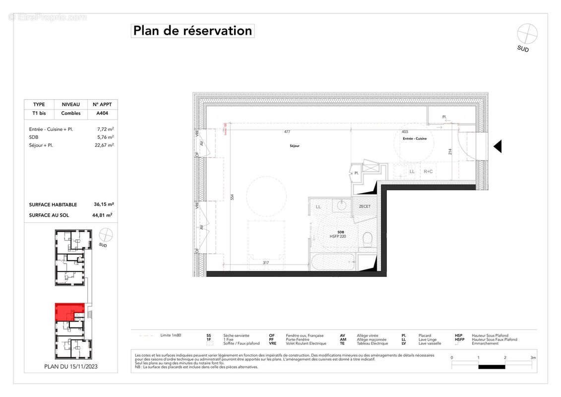 Appartement à vendre, 36m², Aix-les-Bains