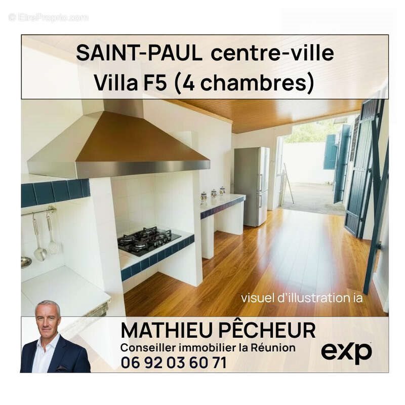 Maison à vendre, 100m², Saint-Paul
