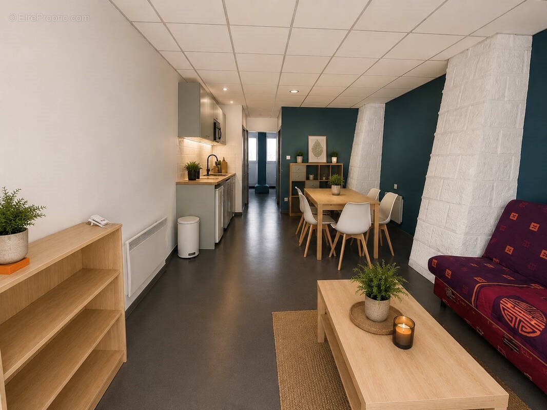 Appartement à vendre, 40m², Saint-Étienne