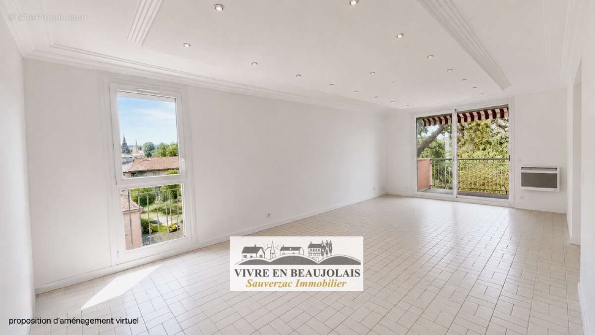 Appartement à vendre, 110m², Villefranche-sur-Saône