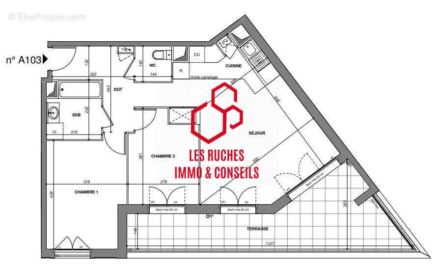Appartement à vendre, 65m², Champigny-sur-Marne