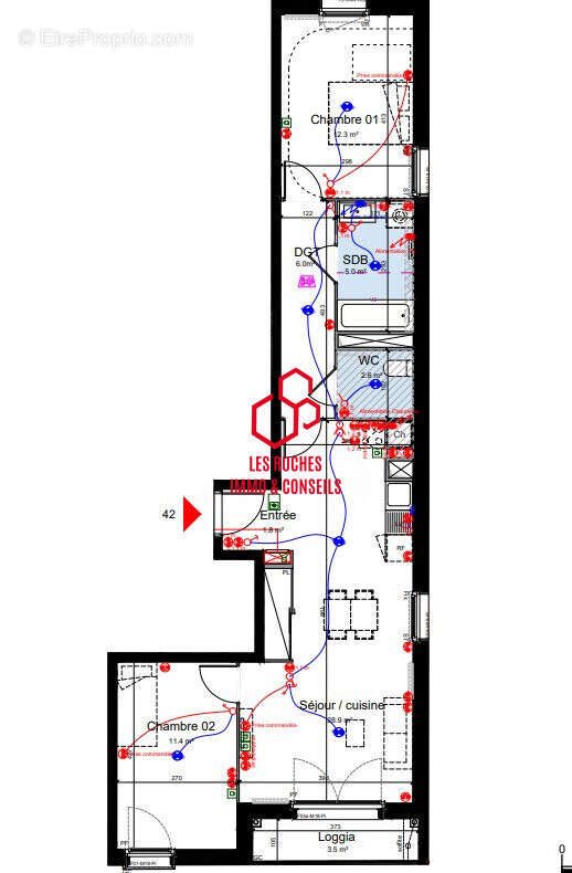 Appartement à vendre, 68m², Aubervilliers