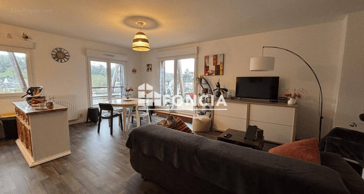 Appartement à vendre, 69m², Quimper