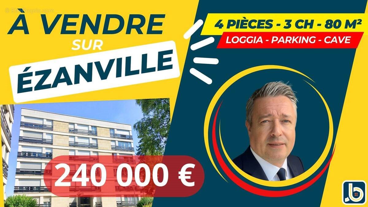 Appartement à vendre, 79m², Ezanville