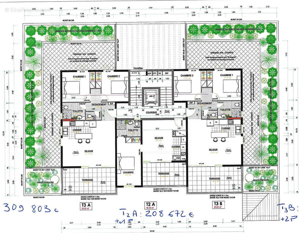 Appartement à vendre, 50m², Fort-de-France