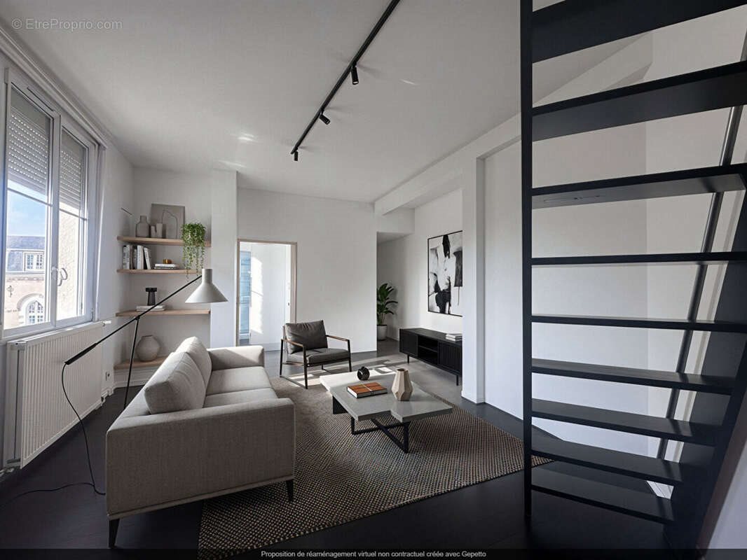 Appartement à vendre, 55m², Nantes