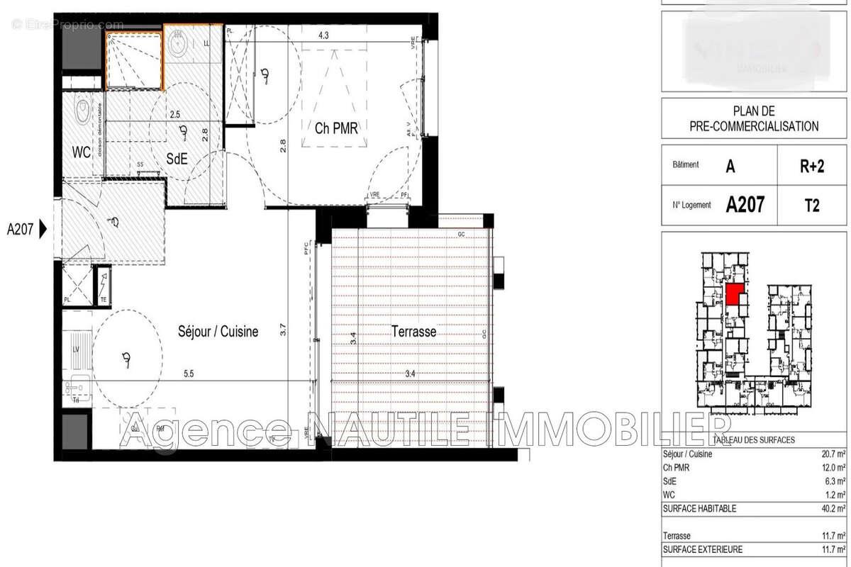 Appartement à vendre, 40m², La Grande-Motte