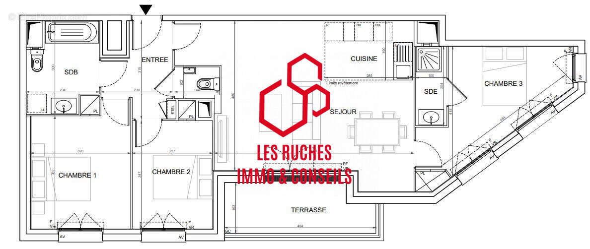 Appartement à vendre, 83m², Champigny-sur-Marne