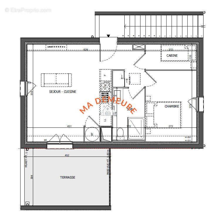 Appartement à vendre, 45m², Equihen-Plage