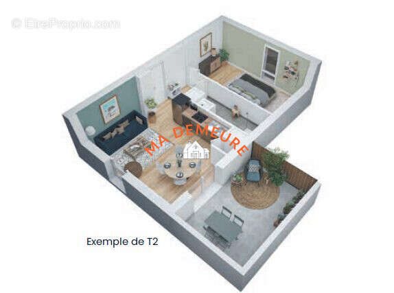 Appartement à vendre, 45m², Equihen-Plage