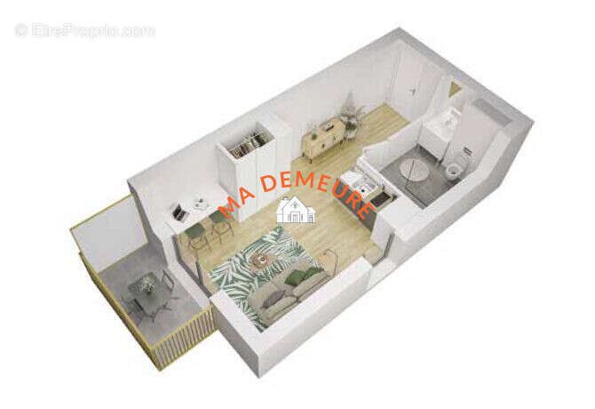 Appartement à vendre, 19m², Anzin