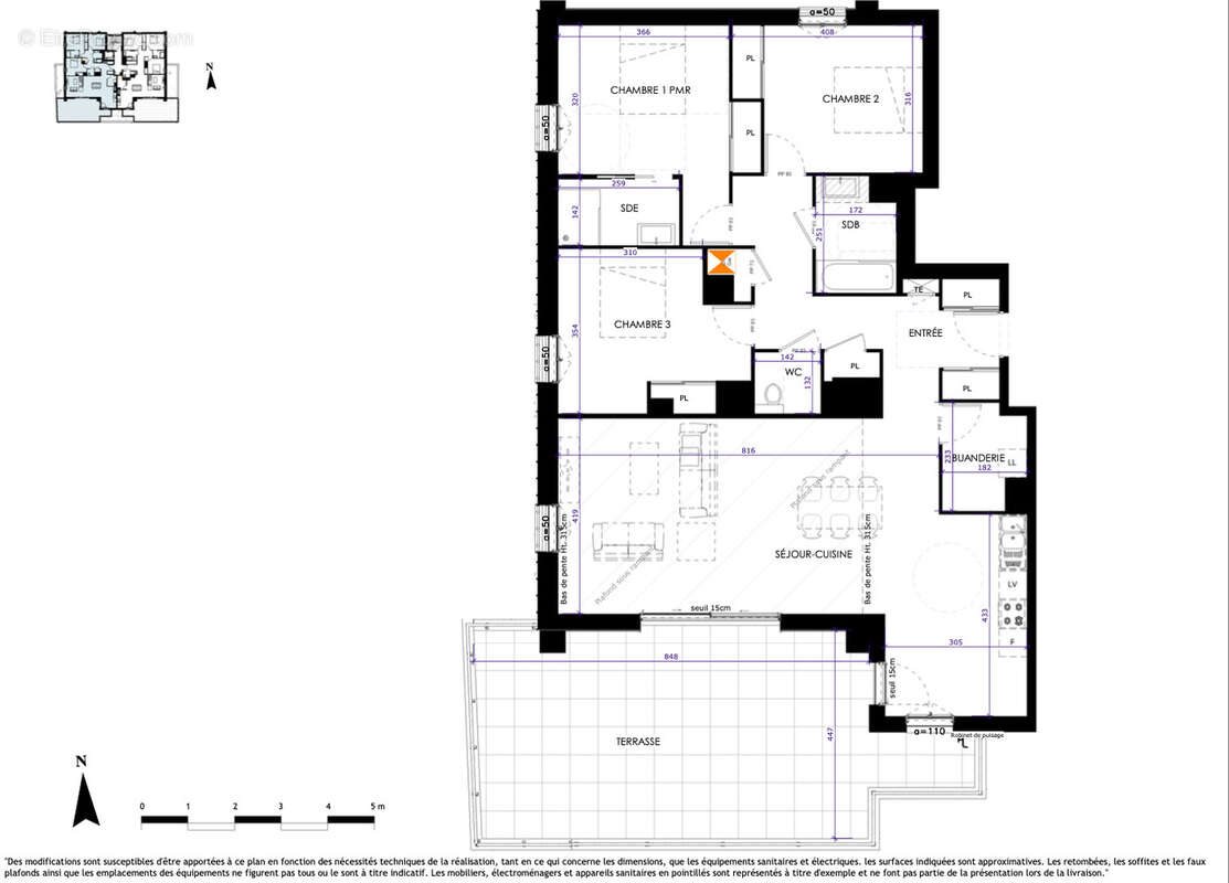 Appartement à vendre, 111m², Bourgoin-Jallieu