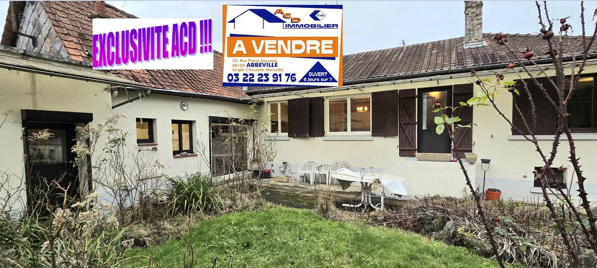 Maison à vendre, 67m², Abbeville