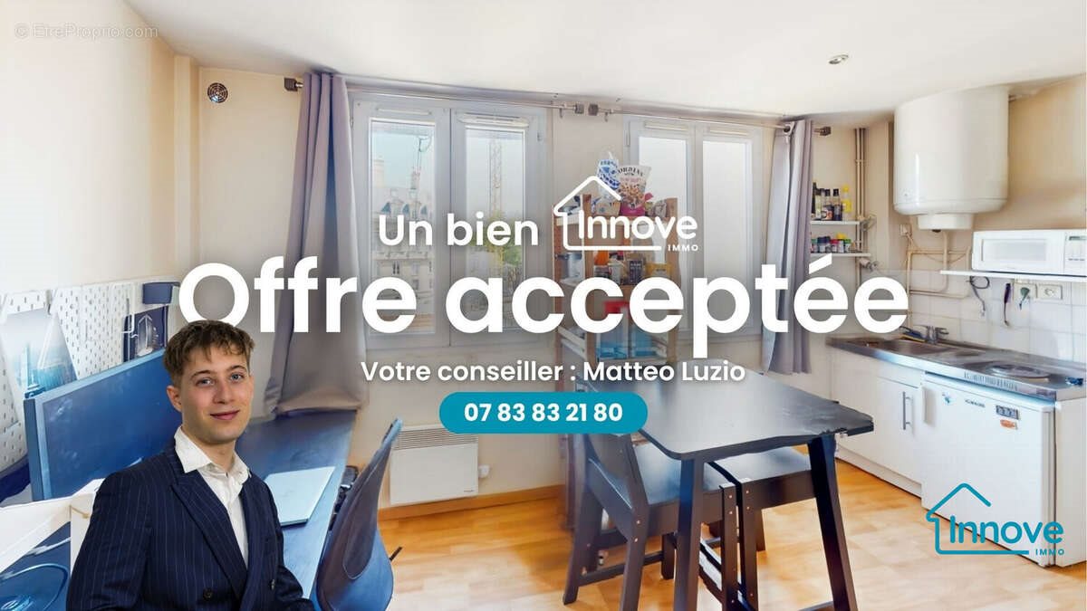 Appartement à vendre, 18m², Le Kremlin-Bicêtre
