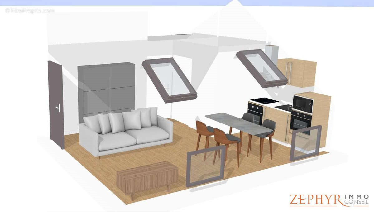 Appartement à vendre, 34m², L'Arbresle
