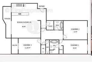 Appartement à vendre, 97m², Asnières-sur-Seine