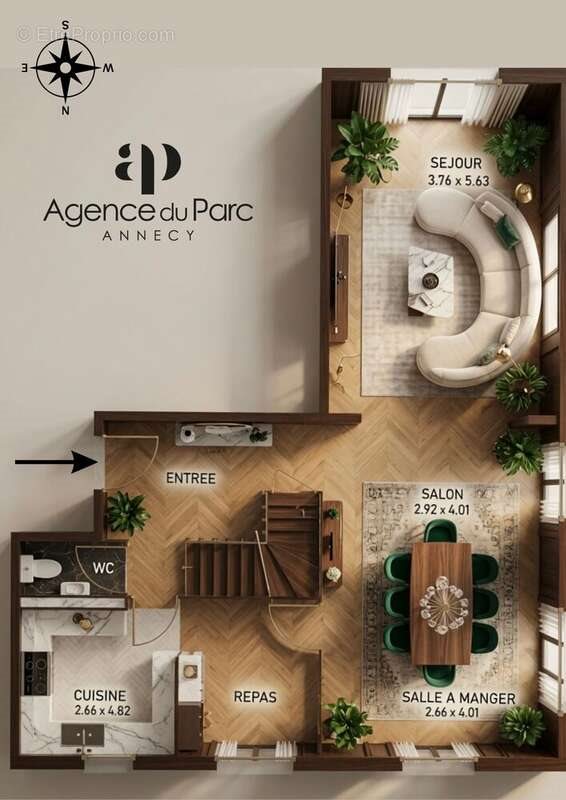 Appartement à vendre, 131m², Quintal