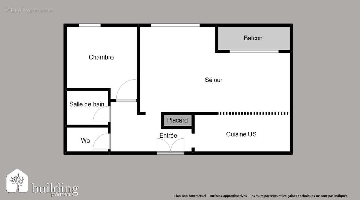 Appartement à vendre, 48m², Levallois-Perret