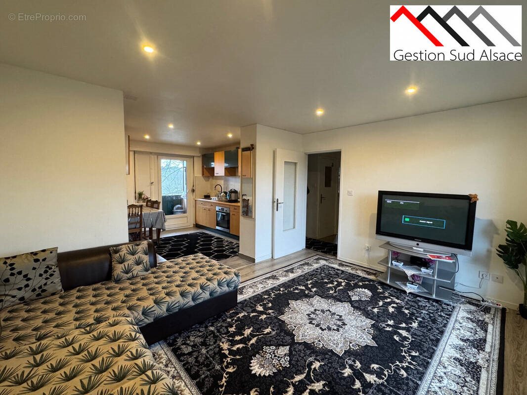 Appartement à vendre, 56m², Mulhouse
