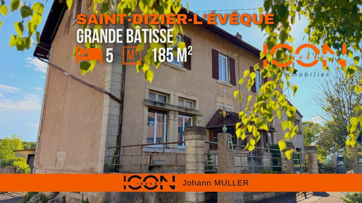 Maison à vendre, 185m², Saint-Dizier-l'Evêque