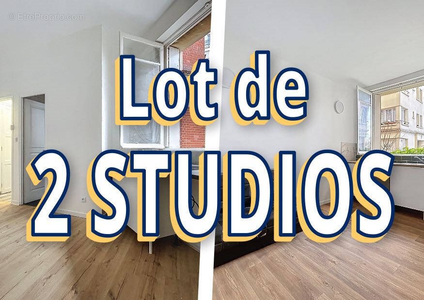 Appartement à vendre, 31m², Aubervilliers