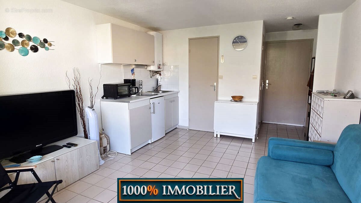 Appartement à vendre, 19m², Valras-Plage