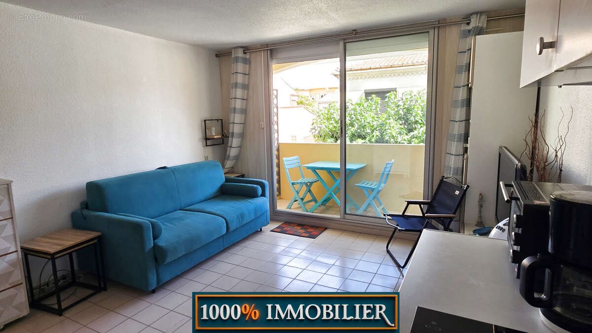 Appartement à vendre, 19m², Valras-Plage