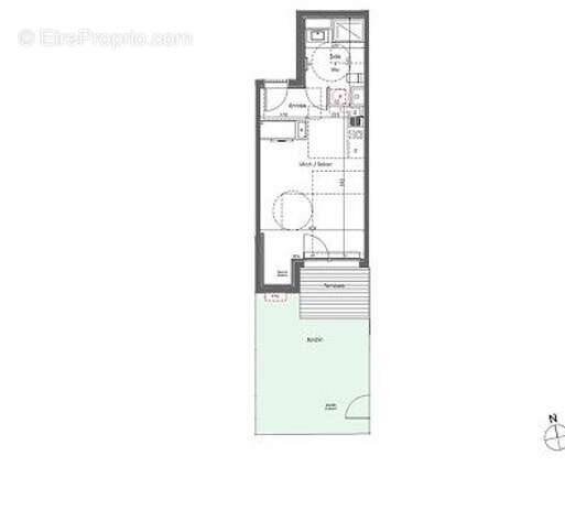 Appartement à vendre, 32m², Gujan-Mestras